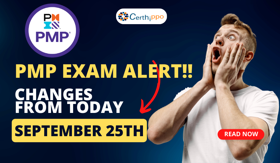 Shocking changes in the PMP Exam from September-25-2023